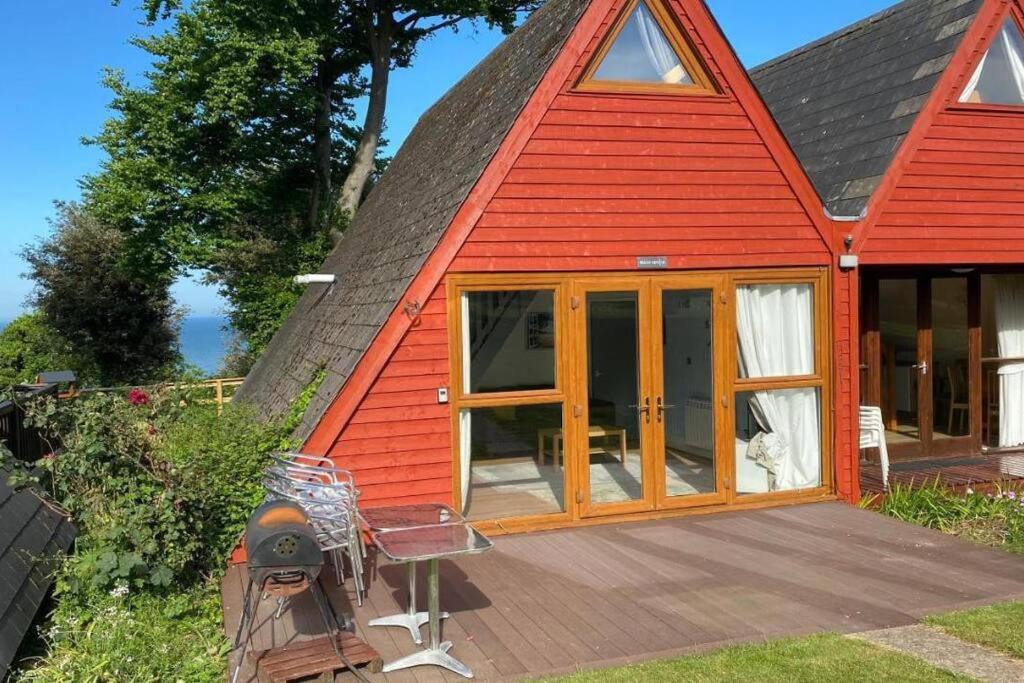 Willa Front Line Chalet With Open Sea Views & Swimming Pool In Kingsdown No14 Zewnętrze zdjęcie
